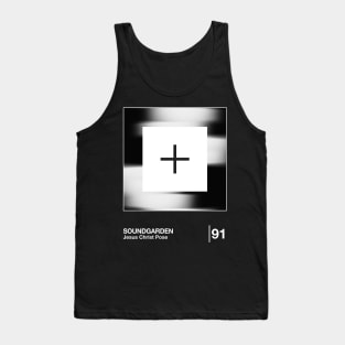 Soundgarden / Minimalist Style Graphic Design Tank Top